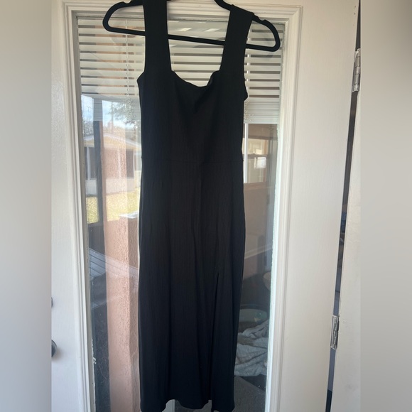 Reformation Cassi Knit Dress | Black | Small - Picture 4 of 8